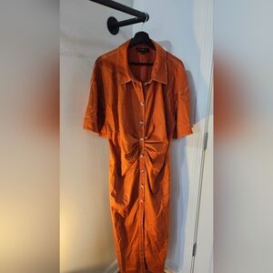 Eloquii Short Sleeve Maxi Dress
